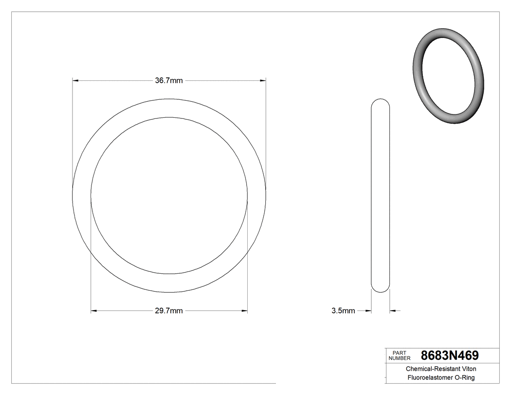 Technical drawing - 8683N469